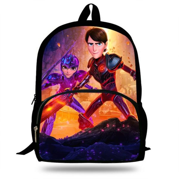school bags 16-inch mochila infantil trollhunters print backpack children boys age 7-13 teenagers kids cartoon rucksack
school bags 16-inch mochila infantil trollhunters print backpack children boys age 7-13 teenagers kids cartoon rucksack