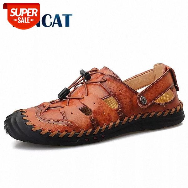 2020 new summer men sandals breathable beach sandals men casual shoes genuine leather men's shoes big size 38-48 #qx2s, Black
2020 new summer men sandals breathable beach sandals men casual shoes genuine leather men's shoes big size 38-48 #qx2s, Black
