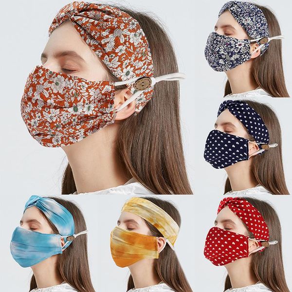 party masks 2021 christmas print button headband face mask 2pcs 1 set turban hair accessories with cover
party masks 2021 christmas print button headband face mask 2pcs 1 set turban hair accessories with cover