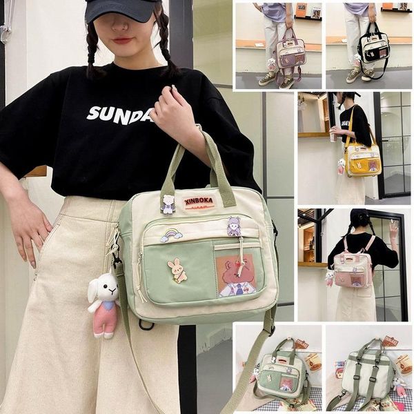 storage bags kawaii horizontal backpack for teenage girl portable multifunctional travel shoulder female small schoolbag women backpacks
storage bags kawaii horizontal backpack for teenage girl portable multifunctional travel shoulder female small schoolbag women backpacks