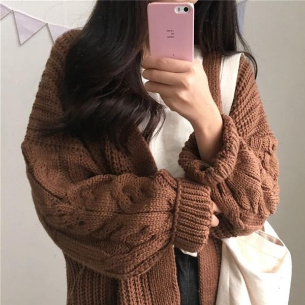 2021 autumn new knitted sweater women warm casual long sleeve cardigan loose sweater cardigan femme open stitch coat, White;black
2021 autumn new knitted sweater women warm casual long sleeve cardigan loose sweater cardigan femme open stitch coat, White;black