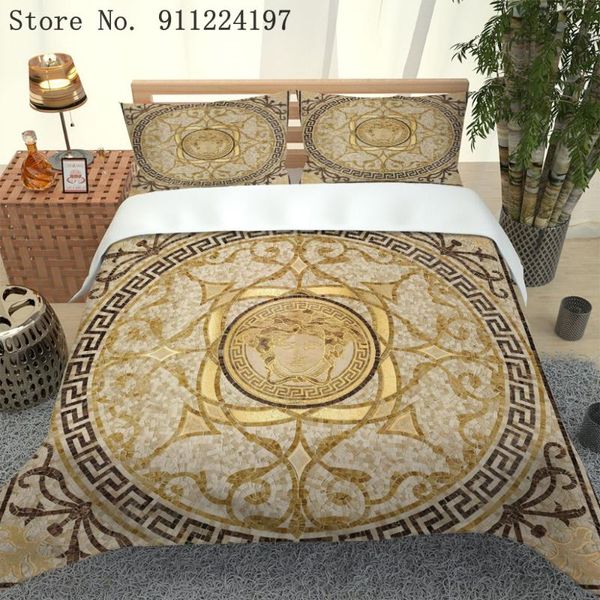 golden luxury bedding set european pattern duvet cover set king size 2/3pcs bedclothes microfiber bed linen for boys girls
golden luxury bedding set european pattern duvet cover set king size 2/3pcs bedclothes microfiber bed linen for boys girls