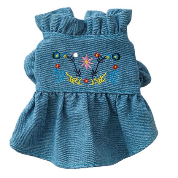stylish adorable floral printing dog flower dress skirt denim embroidered vest skirt charming cozy clothing pet summer clothes v
stylish adorable floral printing dog flower dress skirt denim embroidered vest skirt charming cozy clothing pet summer clothes v