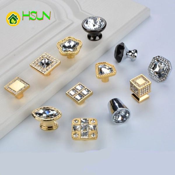 diamond handle single hole golden style modern contracted hollywood wardrobe door drawer shoe cabinet crystal handle
diamond handle single hole golden style modern contracted hollywood wardrobe door drawer shoe cabinet crystal handle