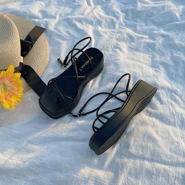 sandals fashionable thin female summer small pure and fresh joker 2021 style cake ins tide one word buckle roman shoes, Black
sandals fashionable thin female summer small pure and fresh joker 2021 style cake ins tide one word buckle roman shoes, Black