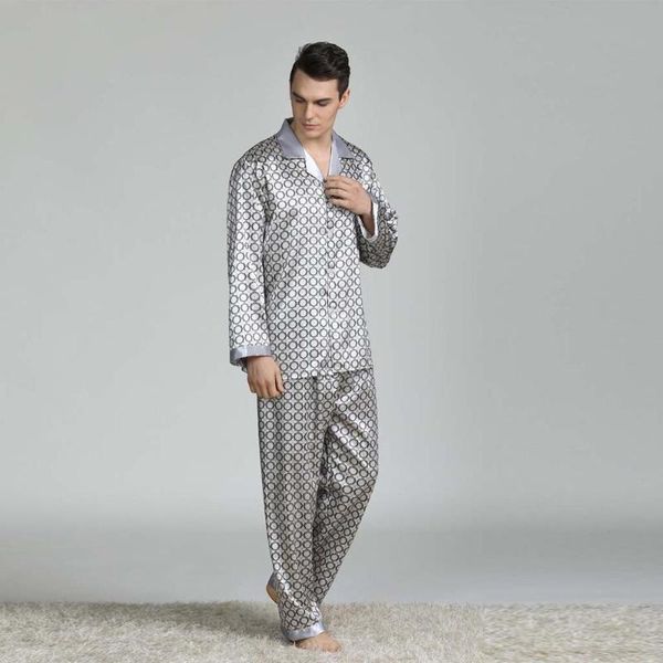 men's sleepwear spring winter mens stain silk pajama set pajamas men modern style nightgown home male satin soft cozy sleeping, Black;brown
men's sleepwear spring winter mens stain silk pajama set pajamas men modern style nightgown home male satin soft cozy sleeping, Black;brown