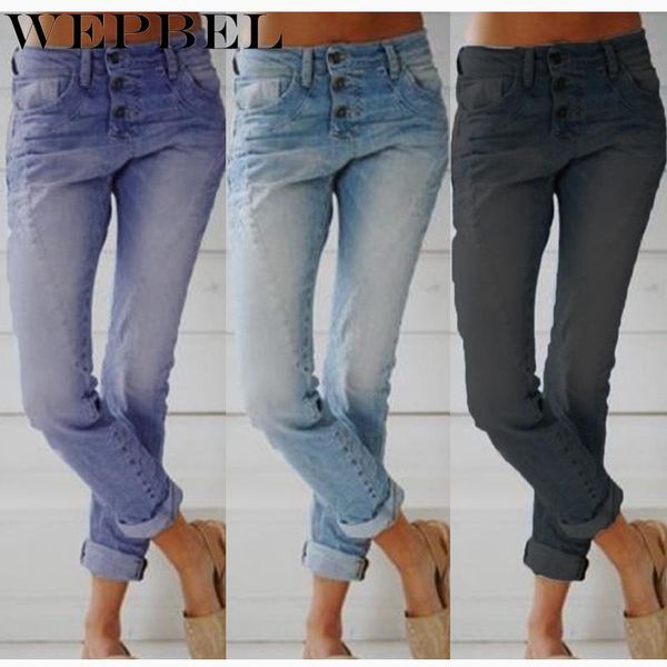 women's jeans womens fashion mid waist slim denim straight-leg pants spring and autumn leisure solid color buttons, Blue
women's jeans womens fashion mid waist slim denim straight-leg pants spring and autumn leisure solid color buttons, Blue