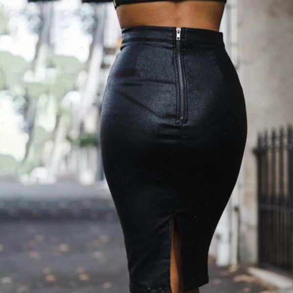 women faux leather pu high waist slim package hip skirt long skirts for female women 2021 autumn new female skirts, Black
women faux leather pu high waist slim package hip skirt long skirts for female women 2021 autumn new female skirts, Black