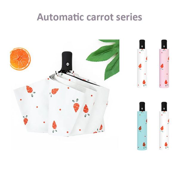 umbrellas automatic umbrella fruit pattern folding windproof black coating anti uv parasol women's small and portable
umbrellas automatic umbrella fruit pattern folding windproof black coating anti uv parasol women's small and portable
