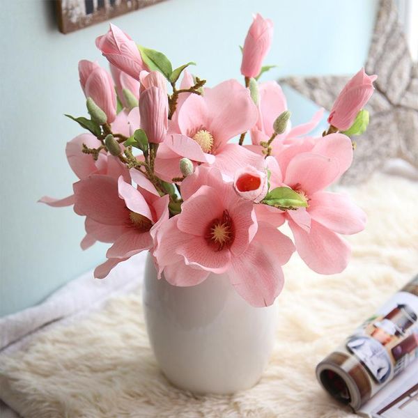 decorative flowers & wreaths artificial flower magnolia fake bouquet decoration wedding party home christmas
decorative flowers & wreaths artificial flower magnolia fake bouquet decoration wedding party home christmas