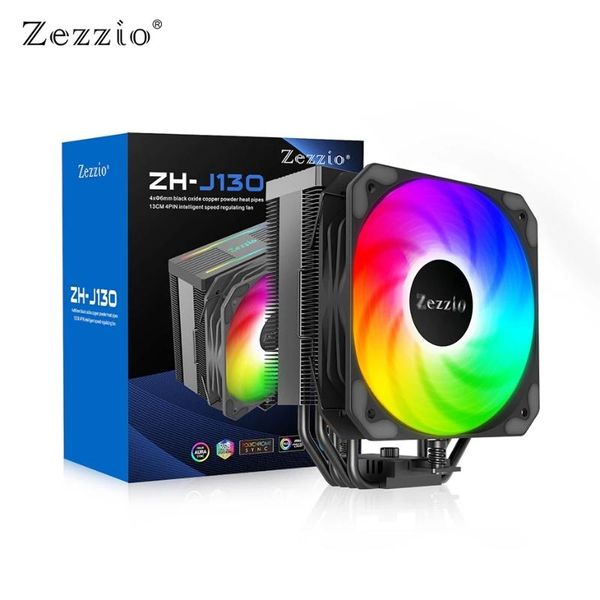 fans & coolings zezzio zh-j130 black 4 heat pipe cpu cooler 5v 3pin argb for intel lga115x 1200 amd am4 cooling fan tower
fans & coolings zezzio zh-j130 black 4 heat pipe cpu cooler 5v 3pin argb for intel lga115x 1200 amd am4 cooling fan tower