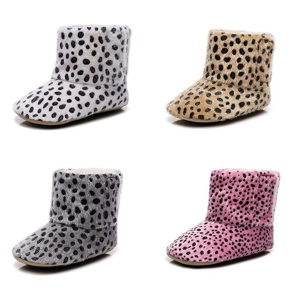 first walkers autumn winter leopard fur boots soft bottom baby girls cotton-padded shoes toddler boys crib moccasins
first walkers autumn winter leopard fur boots soft bottom baby girls cotton-padded shoes toddler boys crib moccasins