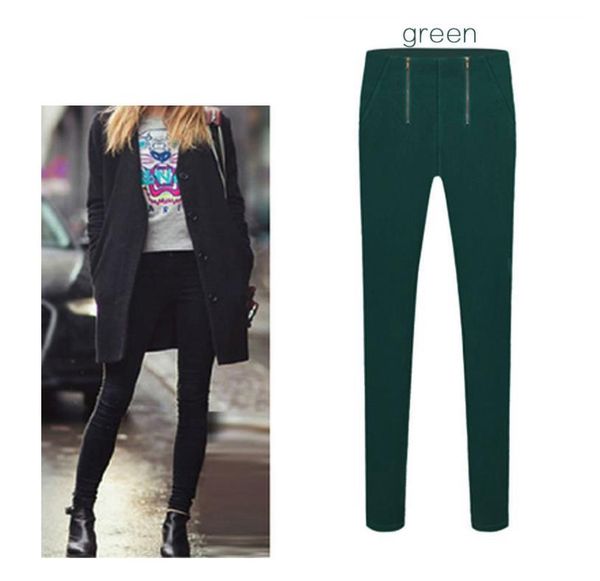 women's pants & capris liva girl 2021 fahison women pencil thin elastic trousers, Black;white
women's pants & capris liva girl 2021 fahison women pencil thin elastic trousers, Black;white