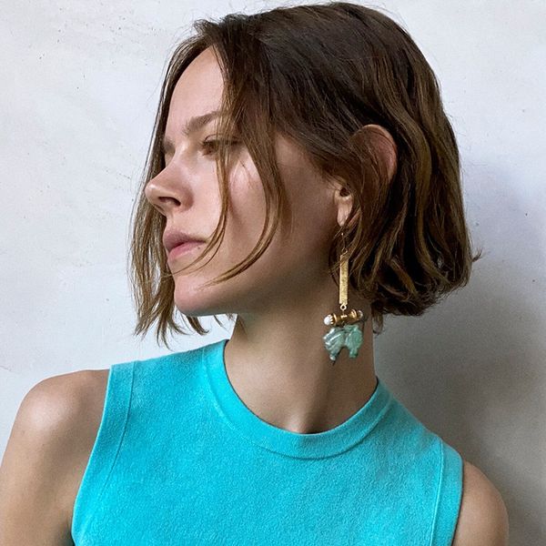 new fashion exaggerated design asymmetric artificial pearl animal long personalized and earrings, Silver
new fashion exaggerated design asymmetric artificial pearl animal long personalized and earrings, Silver