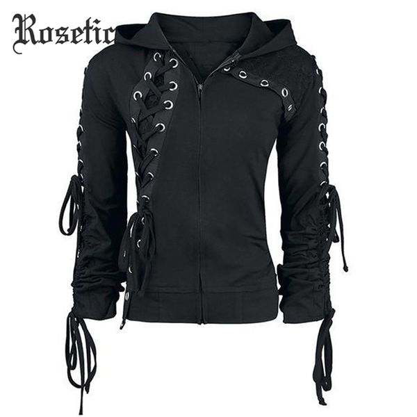 rosetic gothic punk women hoodies lace up hooded long sleeve casual harajuku darkness autumn winter goth black sweatshirt lj201103
rosetic gothic punk women hoodies lace up hooded long sleeve casual harajuku darkness autumn winter goth black sweatshirt lj201103