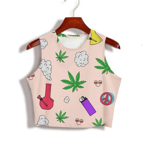 stoner 420 3d sublimation print custom made your own designs milk silk sleeveless crop drop shipping, White
stoner 420 3d sublimation print custom made your own designs milk silk sleeveless crop drop shipping, White