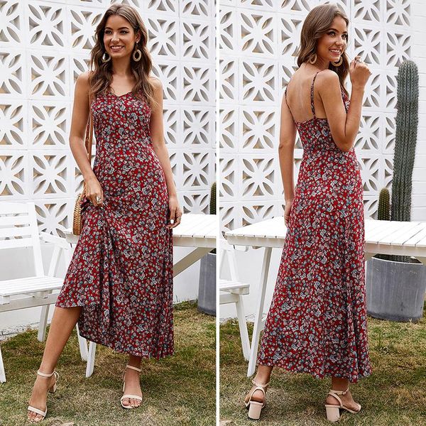 sleeve women dress women's floral strap slim fit casual dress women dresses summer dresses, Black;gray
sleeve women dress women's floral strap slim fit casual dress women dresses summer dresses, Black;gray