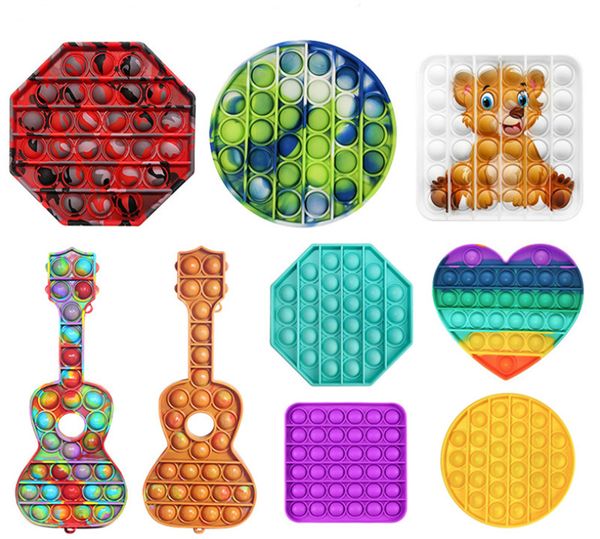 rainbow push pop it fidget toy bubble sensory autism special needs anxiety stress reliever for office workers
rainbow push pop it fidget toy bubble sensory autism special needs anxiety stress reliever for office workers