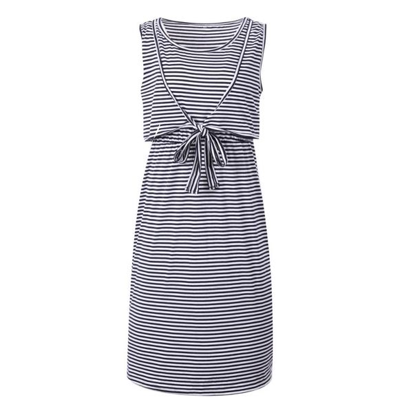 maternity dresses summer confinement dress breastfeeding skirt striped lace nursing clothes, White
maternity dresses summer confinement dress breastfeeding skirt striped lace nursing clothes, White