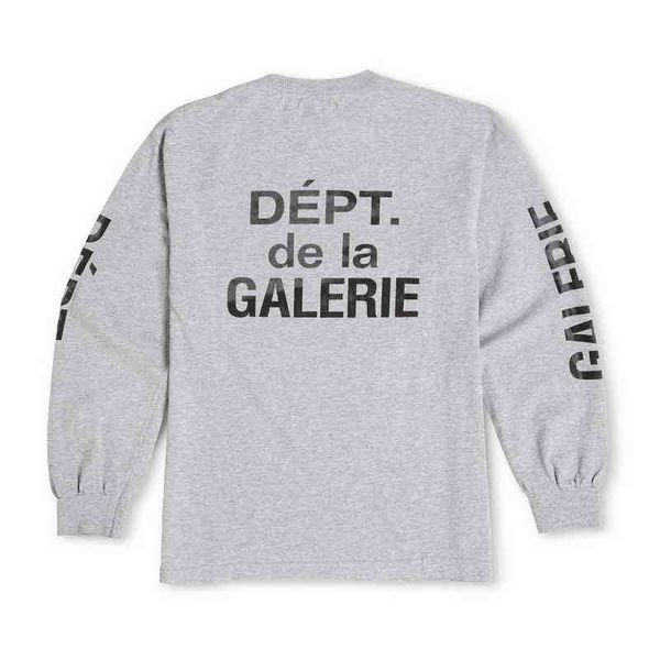 hip hop high street fashion brand gd galery dept casual os loose round neck printed long sleeve t-shirt md nfum, Black
hip hop high street fashion brand gd galery dept casual os loose round neck printed long sleeve t-shirt md nfum, Black
