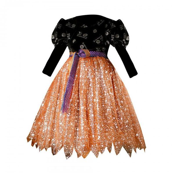 clothing sets girls witch shiny mesh dress halloween costume kids stage children party cosplay princess printed 100-160cm, White
clothing sets girls witch shiny mesh dress halloween costume kids stage children party cosplay princess printed 100-160cm, White