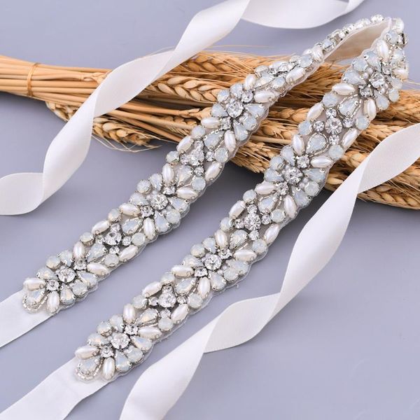 wedding sashes trixy s450 stunning bridal belt rhinestone prom dress waist luxury opal diamond, White
wedding sashes trixy s450 stunning bridal belt rhinestone prom dress waist luxury opal diamond, White