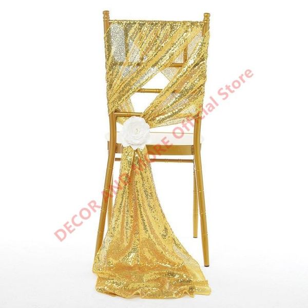 50pcs decoration sparkly sequin chair sashes l wedding banquet party chair covers gold/pink/blue/red ties 30x275cm
50pcs decoration sparkly sequin chair sashes l wedding banquet party chair covers gold/pink/blue/red ties 30x275cm
