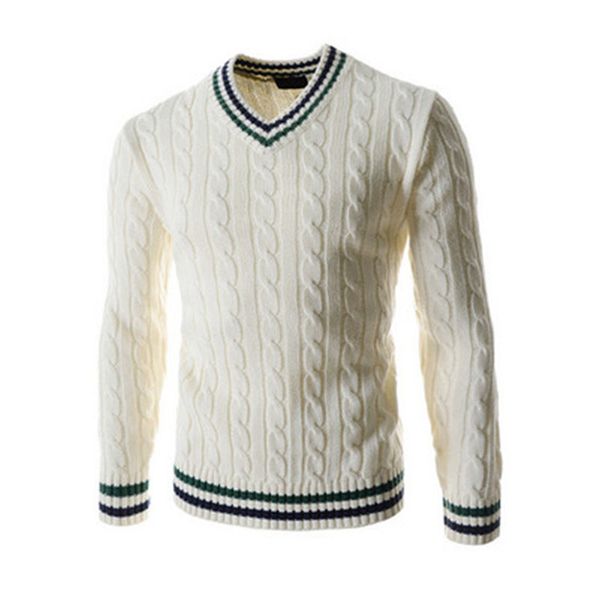 mens pullover sweaters fashion trend natural color casual v-neck long sleeve sweaters spring male new slim knitting sweaters for mens, White;black
mens pullover sweaters fashion trend natural color casual v-neck long sleeve sweaters spring male new slim knitting sweaters for mens, White;black