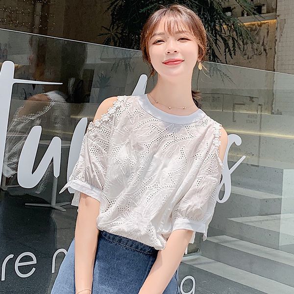 2021 new spring summer off shoulder women blouse korean casual female o-neck shirts loose fit white ladies 7smj, Tan;black
2021 new spring summer off shoulder women blouse korean casual female o-neck shirts loose fit white ladies 7smj, Tan;black