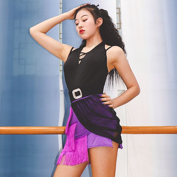 latin dance women halter backless black leotard samba rumba ballroom dance shirt latin practice clothes vdb2713, Black;red
latin dance women halter backless black leotard samba rumba ballroom dance shirt latin practice clothes vdb2713, Black;red