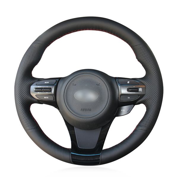 diy custom black artificial leather steering wheel cover for kia k5 optima 2014-2015
diy custom black artificial leather steering wheel cover for kia k5 optima 2014-2015