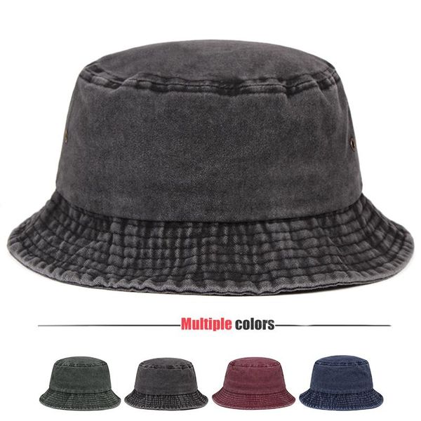 wide brim hats arrival hip-hop women's bucket cap solid color beach hat tide men's panama caps sun washed old denim fisherman, Blue;gray
wide brim hats arrival hip-hop women's bucket cap solid color beach hat tide men's panama caps sun washed old denim fisherman, Blue;gray