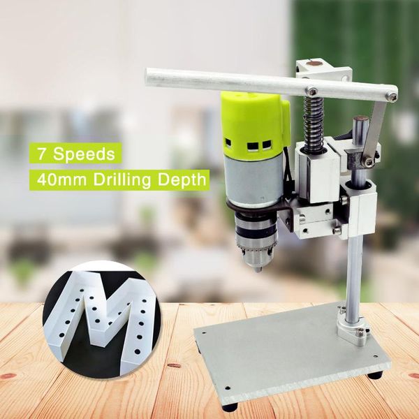 professiona electric drills 7-speed mini drill press bench drilling machine chuck 1.5-10mm 100w diy small high precision
professiona electric drills 7-speed mini drill press bench drilling machine chuck 1.5-10mm 100w diy small high precision
