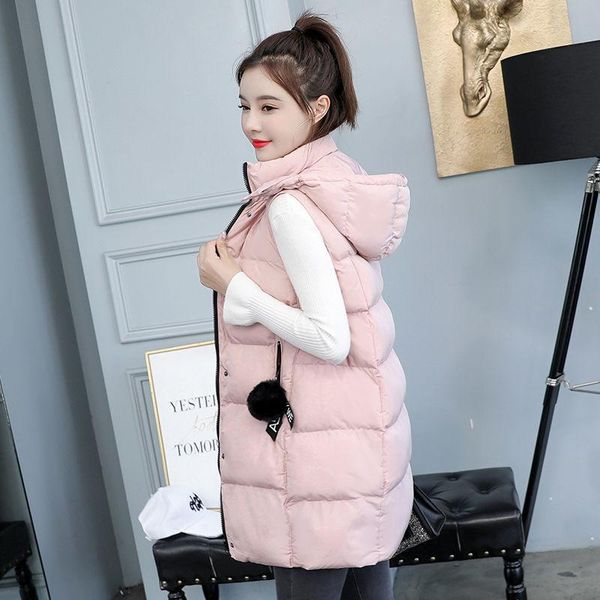 women's vests 2021 autumn and winter vest women detachable cap loose mid-length sleeveless jacket fashion casual, Black;white
women's vests 2021 autumn and winter vest women detachable cap loose mid-length sleeveless jacket fashion casual, Black;white