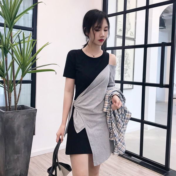 summer 2021 female cotton irregular casual short shirt plus size women party dress fy160 ta1x, Black;gray
summer 2021 female cotton irregular casual short shirt plus size women party dress fy160 ta1x, Black;gray