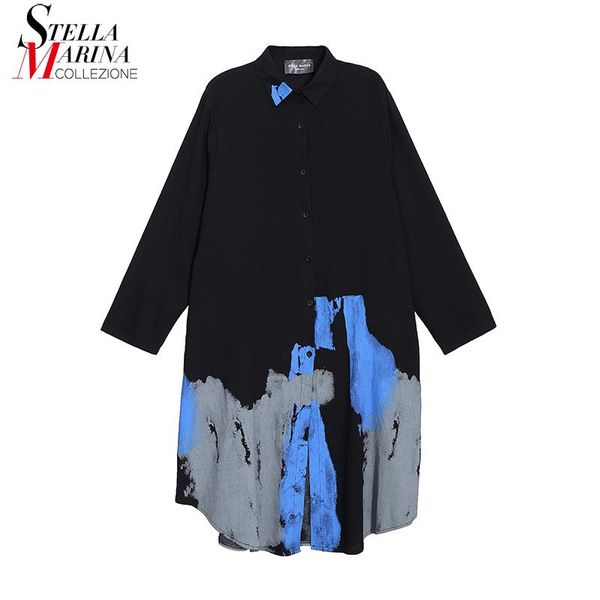 casual dresses * tie-dye design woman long sleeve black printed vintage shirt dress style ladies streetwear plus size robe mj1349-1, Black;gray
casual dresses * tie-dye design woman long sleeve black printed vintage shirt dress style ladies streetwear plus size robe mj1349-1, Black;gray