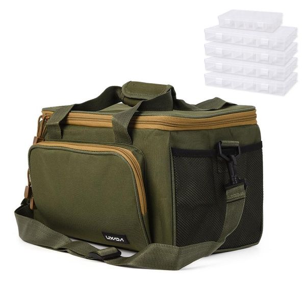 fishing accessories lixada tackle bag with 5 boxes trays shoulder pack lure reel storage carrier
fishing accessories lixada tackle bag with 5 boxes trays shoulder pack lure reel storage carrier