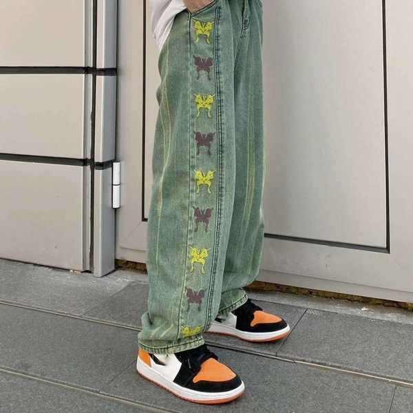 women's jeans houzhou women harajuku embroidery streetwear loose baggy denim pants vintage bf hip hop grunge trousers korean fashion, Blue
women's jeans houzhou women harajuku embroidery streetwear loose baggy denim pants vintage bf hip hop grunge trousers korean fashion, Blue