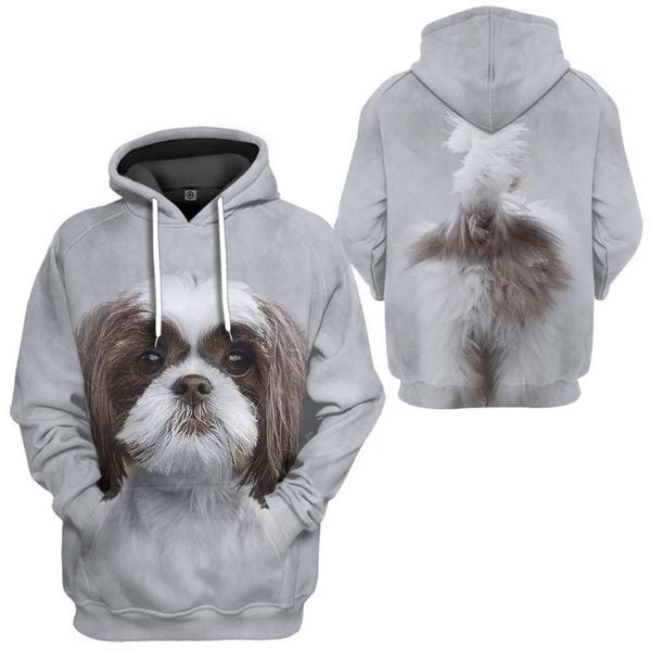 men's hoodies & sweatshirts 3d printed animal dogs shih tzu for women harajuku fashion hooded sweatshirt casual jacket pullover, Black
men's hoodies & sweatshirts 3d printed animal dogs shih tzu for women harajuku fashion hooded sweatshirt casual jacket pullover, Black