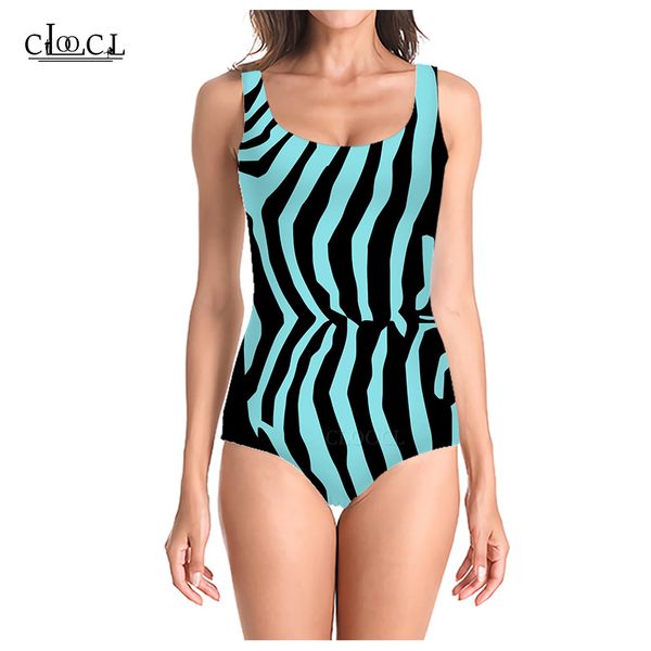 cloocl colorful summer zebra pattern 3d printed women sleeveless swimsuit casual fashion swimsuits beach one piece swimwear, White;black
cloocl colorful summer zebra pattern 3d printed women sleeveless swimsuit casual fashion swimsuits beach one piece swimwear, White;black