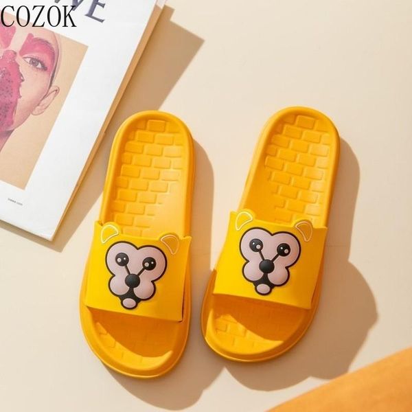 casual new women's slippers fashion all-match vamp animal decals cute home trend outer wear summer women's slippers, Black
casual new women's slippers fashion all-match vamp animal decals cute home trend outer wear summer women's slippers, Black
