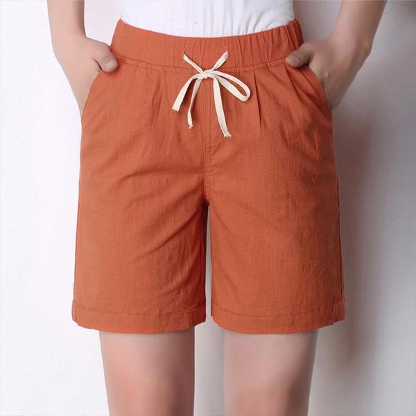summer high waist femme womens shorts linen casual loose with belt pockets plus size ete, White;black
summer high waist femme womens shorts linen casual loose with belt pockets plus size ete, White;black