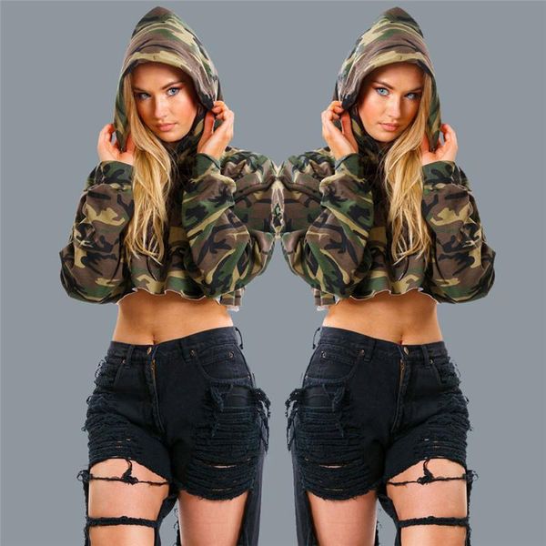 women's hoodies & sweatshirts camouflage punk cropped pullover female cool sweatshirt autumn long sleeve fashion for women tracksuit, Black
women's hoodies & sweatshirts camouflage punk cropped pullover female cool sweatshirt autumn long sleeve fashion for women tracksuit, Black