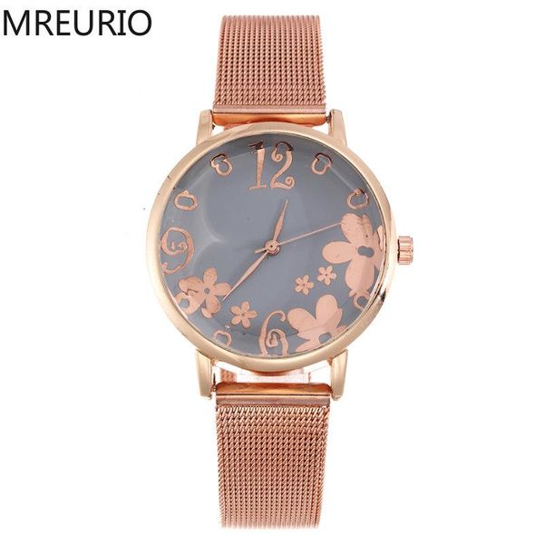 wristwatches mreurio women watches 2021 fashion flower printed dial stainless steel quartz wrist watch for ladies elegant luxury gifts, Slivery;brown
wristwatches mreurio women watches 2021 fashion flower printed dial stainless steel quartz wrist watch for ladies elegant luxury gifts, Slivery;brown