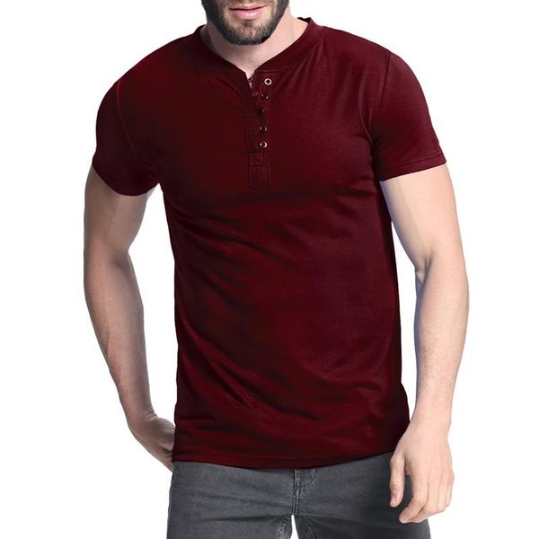 2021 men's t-shirt henley shirts casual muscle tee short sleeve pullover tshirt men clothes fashion slim fit male 3xl hombre, White;black
2021 men's t-shirt henley shirts casual muscle tee short sleeve pullover tshirt men clothes fashion slim fit male 3xl hombre, White;black