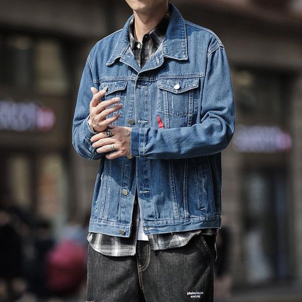 men's denim coat spring and autumn korean-style trend handsome slim fit workwear jacket 2021 new style popular brand casual, Black;brown
men's denim coat spring and autumn korean-style trend handsome slim fit workwear jacket 2021 new style popular brand casual, Black;brown