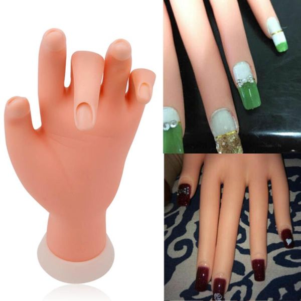 nail art equipment 1pcs professional practice false model hand flexible holder adjustable trainer diy manicure for training, Silver
nail art equipment 1pcs professional practice false model hand flexible holder adjustable trainer diy manicure for training, Silver