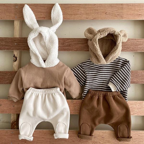 baby clothes set hooded animal ear winter toddler girls sweatshirt thick velvet kids clothes and pants for boys coat outerwear, White
baby clothes set hooded animal ear winter toddler girls sweatshirt thick velvet kids clothes and pants for boys coat outerwear, White