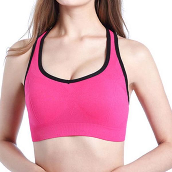 gym clothing professional absorb sweat athletic running sport bra fitness women seamless padded vest tanks deportivo mujer, White;black
gym clothing professional absorb sweat athletic running sport bra fitness women seamless padded vest tanks deportivo mujer, White;black