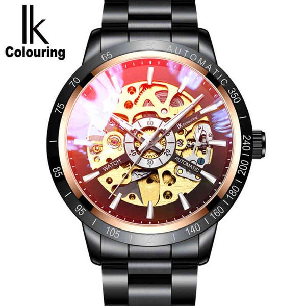 i colouring clock for men skeleton automatic mechanical s rvs relogio masculino poison, Slivery;brown
i colouring clock for men skeleton automatic mechanical s rvs relogio masculino poison, Slivery;brown